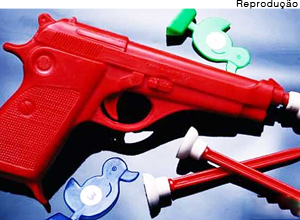 STF valida lei paulista que proíbe venda de armas de brinquedo