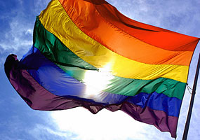 bandeira gay, arco-íris - Creative Commons