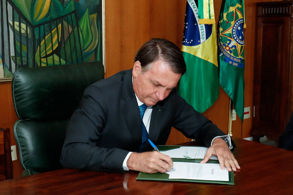 Bolsonaro alegou que o Projeto de Lei 3.401/2008 é contrário ao interesse públicoAlan Santos/PR