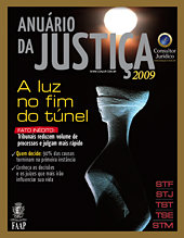 Capa Anuário da Justiça 2009 - ConJur