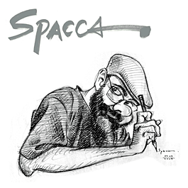 Caricatura Assinada - Spacca - Spacca