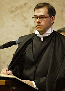 Cerimônia de posse do ministro Dias Toffoli no plenário do Supremo Tribunal Federal. (23/10/2009) - Gil Ferreira/SCO/STF