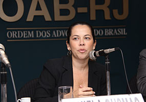 Daniela Gusmão - Presidente CEAT - Seminário Execução Fiscal Administrativa - RJ - Francisco Teixeira/OAB-RJ