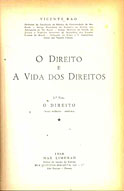 Direito e a vida dos Direitos, de Vicente Rao - Divulgação