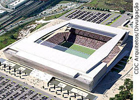 Estádio do Corinthians em Itaquera - SP - CDC Arquitetos/ Divulgação
