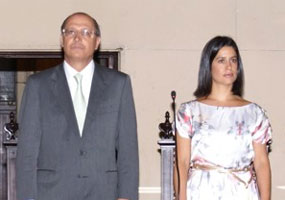 O Governador Geraldo Alckmin e a Defensora Pública Geral de São Paulo, Daniela Sollberger Cembranelli - defensoria.sp.gov.br