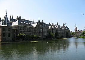 Haia - Binnenhof, conjunto de prédios do Parlamento holandês, em Haia, na Holanda - Arquivo ConJur
