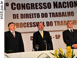 João Oreste Dalazen - 11º Congresso TRT - 30/06/2011 - TRT-15