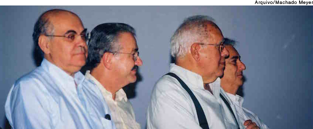 José Roberto Opice; Antonio de Correa Meyer; Ernani de Almeida Machado; Moshe Sendacz - 05/06/2012 [Arquivo/Machado Meyer]