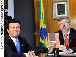 Luiz Fux entrega à Câmara projeto de Novo Código de Processo Civil - Geraldo Magela/senado.gov.br