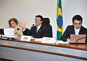 Luiz Fux, Teresa Wambier e Bruno Dantas - José Cruz/Agência Senado