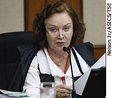 Ministra Nancy Andrighi - Nelson Jr./ASICS/TSE