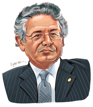 Caricatura Ministro Marco Aurélio, Supremo, STF, TSE [Spacca]