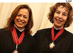 Mônica Serrano e Mary Grün [TJSP]