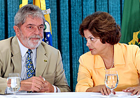 presidente Luiz Inácio Lula da Silva e a ministra-chefe da Casa Civil, Dilma Rousseff - Marcello Casal Jr/Agência Brasil