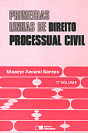 Primeiras linhas de Direito Processual Civil - Moacyr Amaral Santos - Divulgação