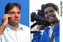 Os repórteres Corban Costa, da Rádio Nacional, e Gilvan Rocha, da TV Brasil, foram detidos ao chegar no Egito para a cobertura das manifestações populares contra o governo de Hosni Mubarak - Arquivo/Agência Brasil