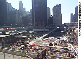 round Zero, lugar onde estava o World Trade Center - Torres Gêmeas - commons wikimedia