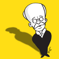 Rui Barbosa - Caricatura - André Koehne