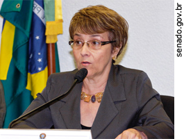 Senadores aprovam indicação de Delaíde Arantes [senado.gov.br]