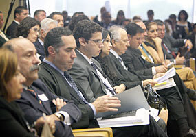 Sessão que julga extradição de Cesare Battisti no STF. (12/11/2009) - Nelson Jr./SCO/STF