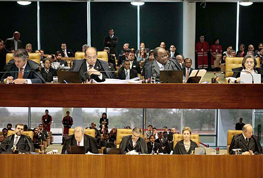Sessão que julga o RE 630147, ajuizado na Corte pela defesa de Roriz contra o indeferimento, pelo TSE. 23/09/2010 - Gil Ferreira/SCO/ST