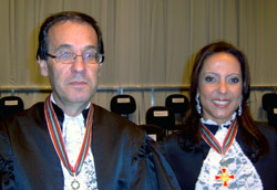 Suzana Camargo e André Nabarrete participam da posse de Roberto Haddad na presidência do TRF3 - ConJur