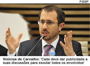 Vinícius Marques Carvalho, presidente do Cade - 16/05/2013 [FIESP]