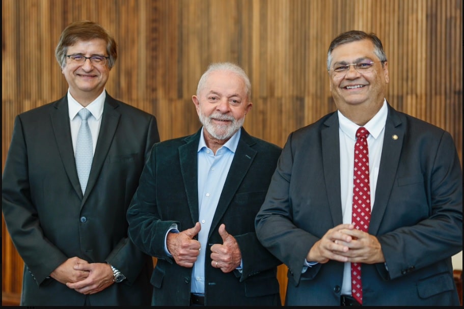 Paulo Gonet, Lula e Flávio Dino na indicação oficial à PGR e ao Supremo