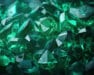Esmeraldas pedras preciosas cristais verdes