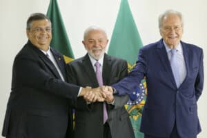 Flávio Dino, Lula, Ricardo Lewandowski