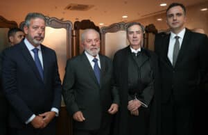 Arthur Lira, Lula, Barroso e Rodrigo Pacheco
