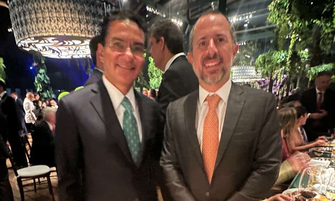 Marcos Pereira e Vinícius de Carvalho