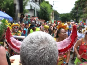 Bloco de Carnaval Céu na Terra, no Rio de Janeiro