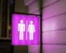 sinal de banheiro, transgênero, transexual
